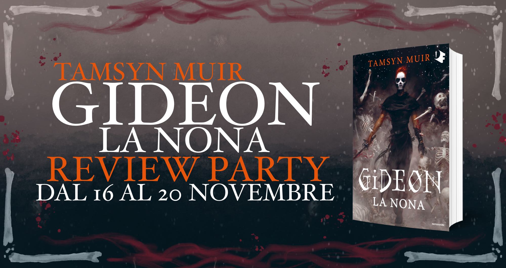 Review Party: Gideon la Nona, Tamsyn Muir