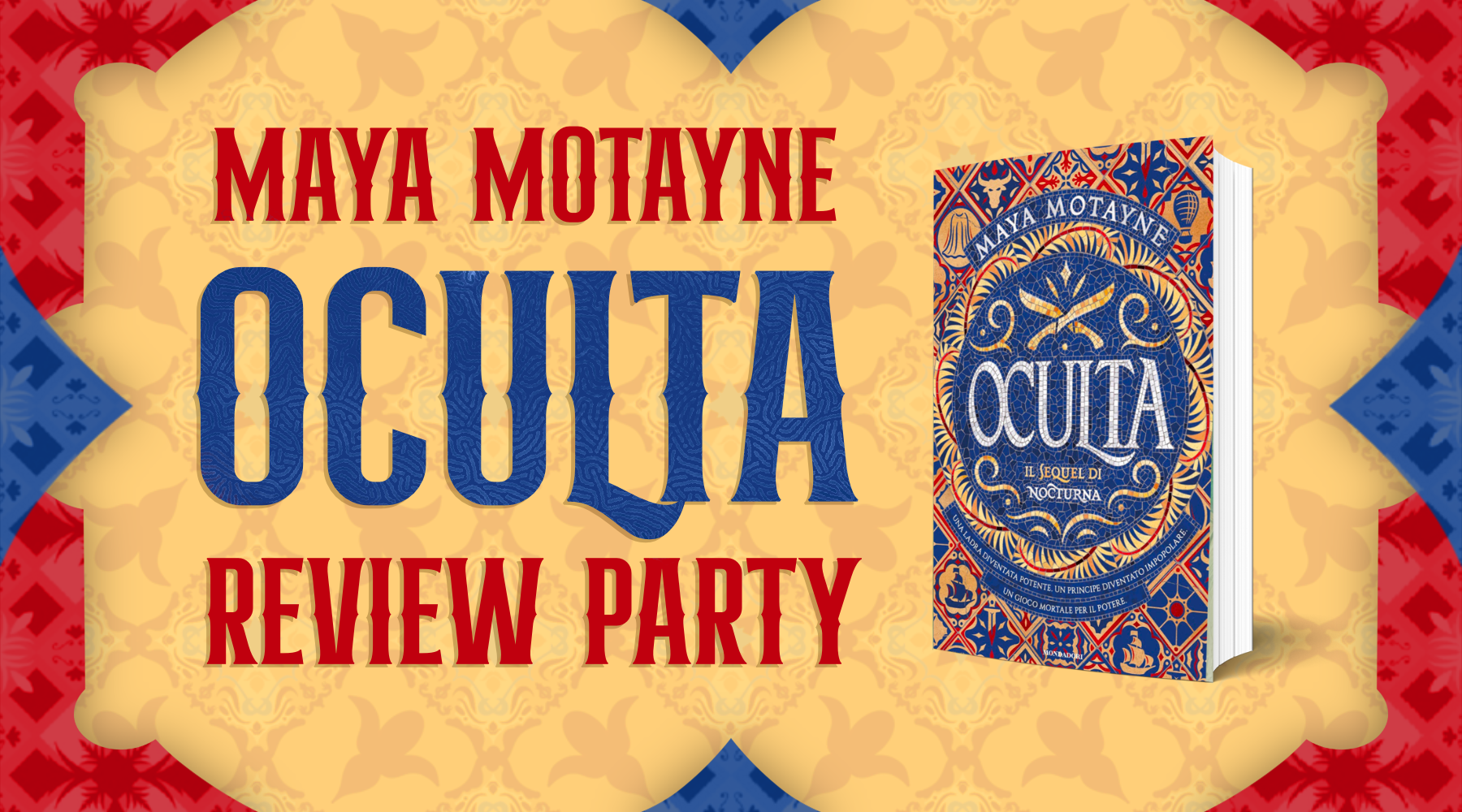 Review Party: Oculta, Maya Montaine